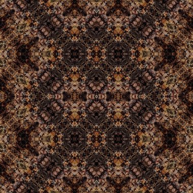 Kusursuz kaleydoskop deseni. Soyut doku. Yaratıcı ve kusursuz bir arkaplan