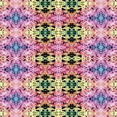 Kusursuz kaleydoskop deseni. Soyut doku. Yaratıcı ve kusursuz bir arkaplan