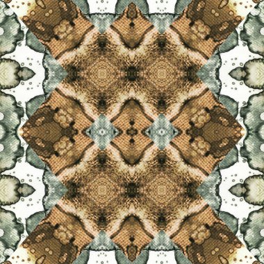 Kusursuz kaleydoskop deseni. Soyut doku. Yaratıcı ve kusursuz bir arkaplan