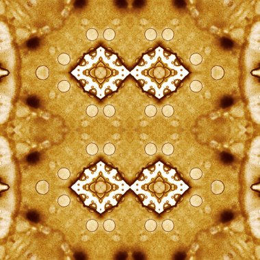 Kusursuz kaleydoskop deseni. Soyut doku. Yaratıcı ve kusursuz bir arkaplan