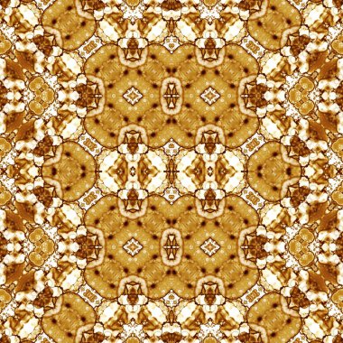 Kusursuz kaleydoskop deseni. Soyut doku. Yaratıcı ve kusursuz bir arkaplan