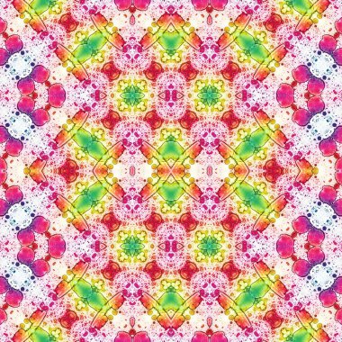 Kusursuz kaleydoskop deseni. Soyut doku. Yaratıcı ve kusursuz bir arkaplan