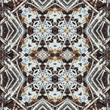 Kusursuz kaleydoskop deseni. Soyut doku. Yaratıcı ve kusursuz bir arkaplan