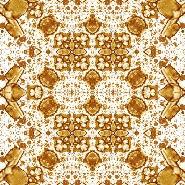 Kusursuz kaleydoskop deseni. Soyut doku. Yaratıcı ve kusursuz bir arkaplan