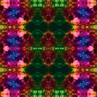 Kusursuz kaleydoskop deseni. Soyut doku. Yaratıcı ve kusursuz bir arkaplan