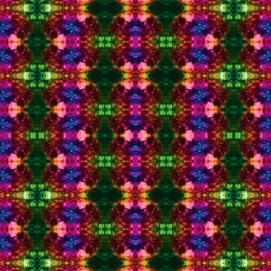 Kusursuz kaleydoskop deseni. Soyut doku. Yaratıcı ve kusursuz bir arkaplan