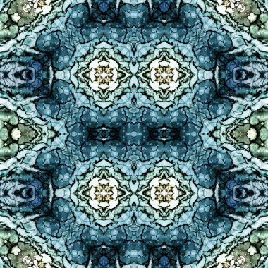 Kusursuz kaleydoskop deseni. Soyut doku. Yaratıcı ve kusursuz bir arkaplan