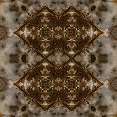 Kusursuz kaleydoskop deseni. Soyut doku. Yaratıcı ve kusursuz bir arkaplan