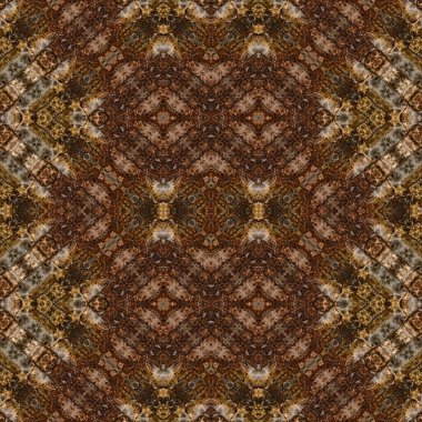 Kusursuz kaleydoskop deseni. Soyut doku. Yaratıcı ve kusursuz bir arkaplan