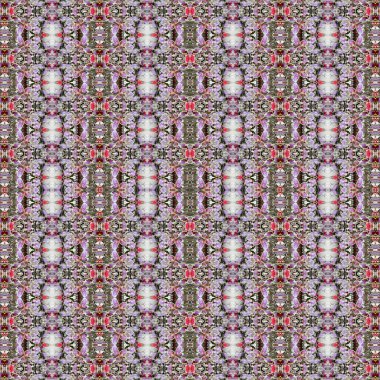 Kusursuz kaleydoskop deseni. Soyut doku. Yaratıcı ve kusursuz bir arkaplan