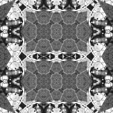 Kusursuz kaleydoskop deseni. Soyut doku. Yaratıcı ve kusursuz bir arkaplan