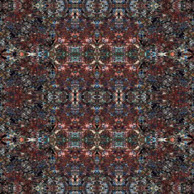 Kusursuz kaleydoskop deseni. Soyut doku. Yaratıcı ve kusursuz bir arkaplan