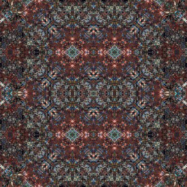 Kusursuz kaleydoskop deseni. Soyut doku. Yaratıcı ve kusursuz bir arkaplan