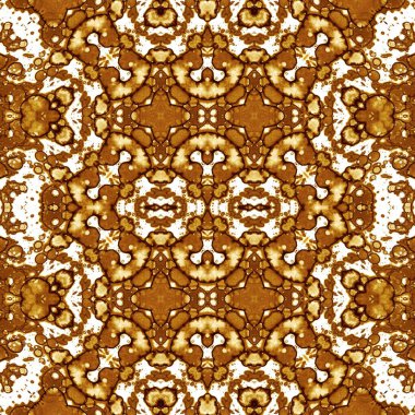 Kusursuz kaleydoskop deseni. Soyut doku. Yaratıcı ve kusursuz bir arkaplan