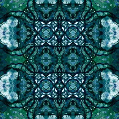 Kusursuz kaleydoskop deseni. Soyut doku. Yaratıcı ve kusursuz bir arkaplan