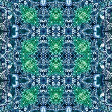 Kusursuz kaleydoskop deseni. Soyut doku. Yaratıcı ve kusursuz bir arkaplan