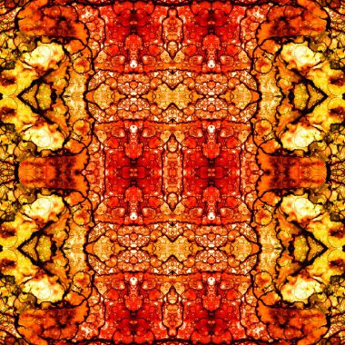 Kusursuz kaleydoskop deseni. Soyut doku. Yaratıcı ve kusursuz bir arkaplan