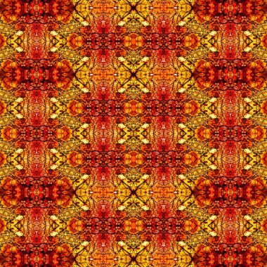 Kusursuz kaleydoskop deseni. Soyut doku. Yaratıcı ve kusursuz bir arkaplan