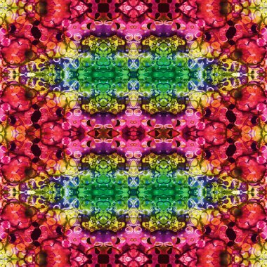 Kusursuz kaleydoskop deseni. Soyut doku. Yaratıcı ve kusursuz bir arkaplan