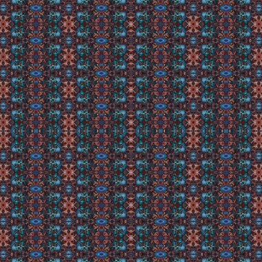 Kusursuz kaleydoskop deseni. Soyut doku. Yaratıcı ve kusursuz bir arkaplan