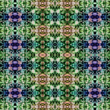 Kusursuz kaleydoskop deseni. Soyut doku. Yaratıcı ve kusursuz bir arkaplan