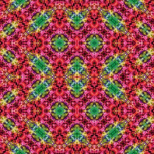 Kusursuz kaleydoskop deseni. Soyut doku. Yaratıcı ve kusursuz bir arkaplan