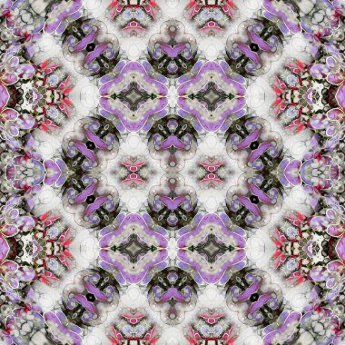 Geometrik şekil, kaleydoskop deseni, iç mekan, tekstil, süs eşyası, sanatsal, modern sanat, dokulu, modern desen, çağdaş, arka plan, tarz, konsept, dekor, dekorasyon, simetrik, kusursuz, parlak, güzel, efekt, simetri, mozaik, şekil