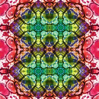 Geometrik şekil, kaleydoskop deseni, iç mekan, tekstil, süs eşyası, sanatsal, modern sanat, dokulu, modern desen, çağdaş, arka plan, tarz, konsept, dekor, dekorasyon, simetrik, kusursuz, parlak, güzel, efekt, simetri, mozaik, şekil