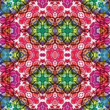 Geometrik şekil, kaleydoskop deseni, iç mekan, tekstil, süs eşyası, sanatsal, modern sanat, dokulu, modern desen, çağdaş, arka plan, tarz, konsept, dekor, dekorasyon, simetrik, kusursuz, parlak, güzel, efekt, simetri, mozaik, şekil