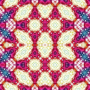 Geometrik şekil, kaleydoskop deseni, iç mekan, tekstil, süs eşyası, sanatsal, modern sanat, dokulu, modern desen, çağdaş, arka plan, tarz, konsept, dekor, dekorasyon, simetrik, kusursuz, parlak, güzel, efekt, simetri, mozaik, şekil