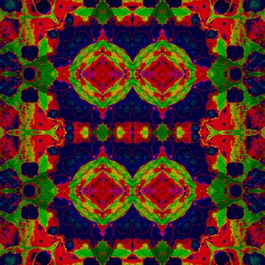 Kusursuz kaleydoskop deseni. Soyut doku. Yaratıcı ve kusursuz bir arkaplan