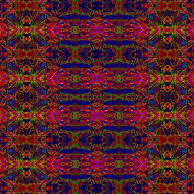 Kusursuz kaleydoskop deseni. Soyut doku. Yaratıcı ve kusursuz bir arkaplan