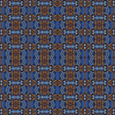 Kusursuz kaleydoskop deseni. Soyut doku. Yaratıcı ve kusursuz bir arkaplan