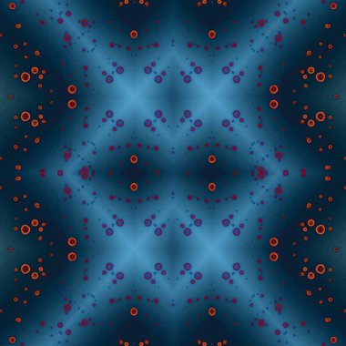 Kusursuz kaleydoskop deseni. Soyut doku. Yaratıcı ve kusursuz bir arkaplan