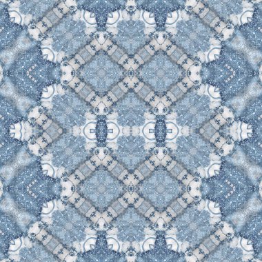 Kusursuz kaleydoskop deseni. Soyut doku. Yaratıcı ve kusursuz bir arkaplan