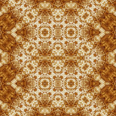 Kusursuz kaleydoskop deseni. Soyut doku. Yaratıcı ve kusursuz bir arkaplan