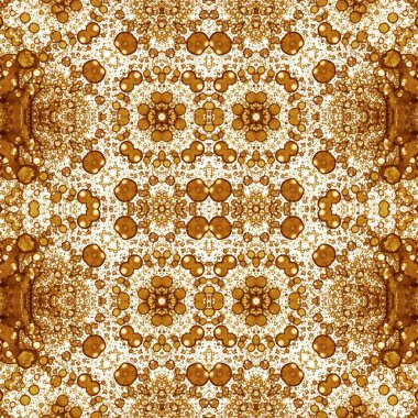 Kusursuz kaleydoskop deseni. Soyut doku. Yaratıcı ve kusursuz bir arkaplan