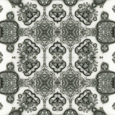 Kusursuz kaleydoskop deseni. Soyut doku. Yaratıcı ve kusursuz bir arkaplan