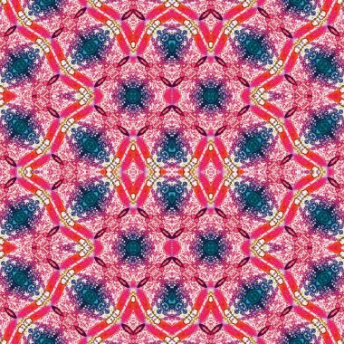 Kusursuz kaleydoskop deseni. Soyut doku. Yaratıcı ve kusursuz bir arkaplan