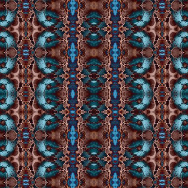 Kusursuz kaleydoskop deseni. Soyut doku. Yaratıcı ve kusursuz bir arkaplan