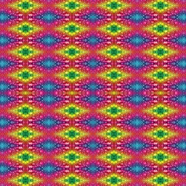 Kusursuz kaleydoskop deseni. Soyut doku. Yaratıcı ve kusursuz bir arkaplan