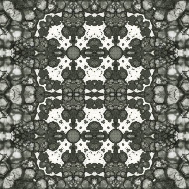 Kusursuz kaleydoskop deseni. Soyut doku. Yaratıcı ve kusursuz bir arkaplan