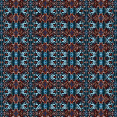 Kusursuz kaleydoskop deseni. Soyut doku. Yaratıcı ve kusursuz bir arkaplan