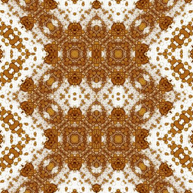 Kusursuz kaleydoskop deseni. Soyut doku. Yaratıcı ve kusursuz bir arkaplan