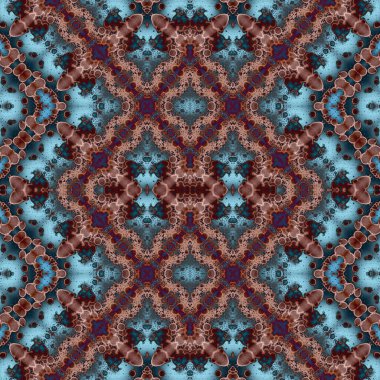 Kusursuz kaleydoskop deseni. Soyut doku. Yaratıcı ve kusursuz bir arkaplan