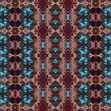 Kusursuz kaleydoskop deseni. Soyut doku. Yaratıcı ve kusursuz bir arkaplan