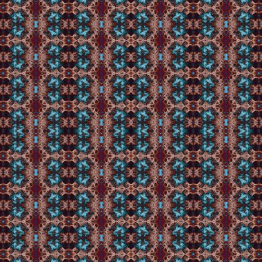 Kusursuz kaleydoskop deseni. Soyut doku. Yaratıcı ve kusursuz bir arkaplan