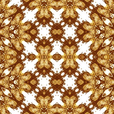 Kusursuz kaleydoskop deseni. Soyut doku. Yaratıcı ve kusursuz bir arkaplan