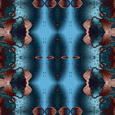 Kusursuz kaleydoskop deseni. Soyut doku. Yaratıcı ve kusursuz bir arkaplan