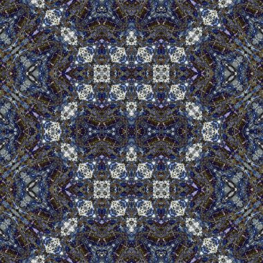 Kusursuz kaleydoskop deseni. Soyut doku. Yaratıcı ve kusursuz bir arkaplan